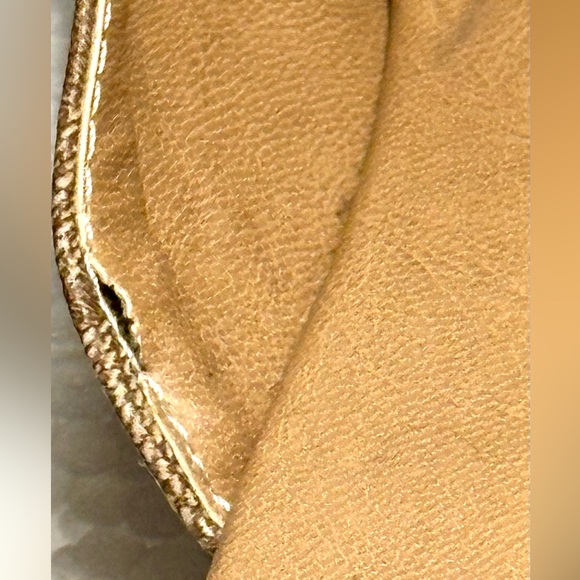 COACH Monogram Brown Tan Slides Slip On Mules Mule Shoes Half Loafers Size 9 - Picture 5 of 7